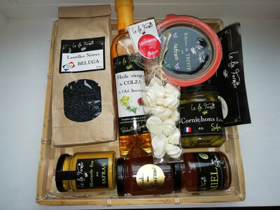 Panier 'autour du safran'