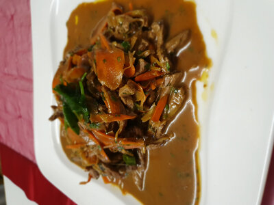Wok thai charolais