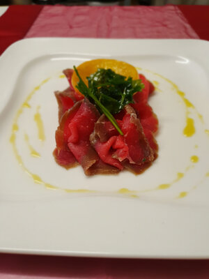 Gravlax de boeuf