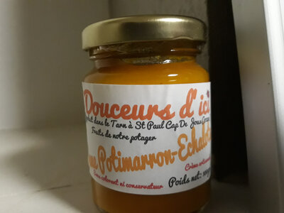 Crème potimarron-échalotes
