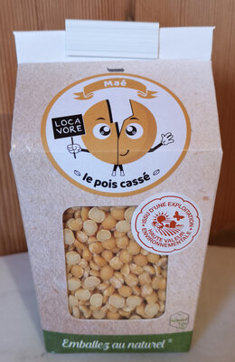 Pois cassé jaune écopack 500g