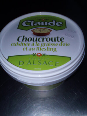 R/choucroute cuisinée graisse d'oie, riesling