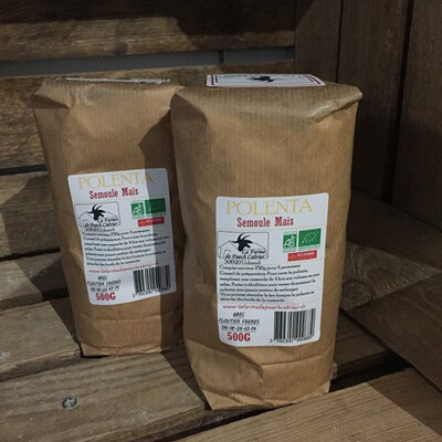 Polenta - semoule de maïs - 500g