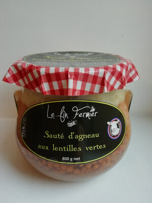Sauté d'agneau aux lentilles