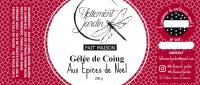 Gelée de coing aux épices de noël