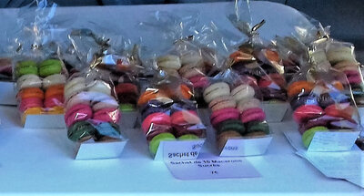 Sachet 10 macarons sucrés