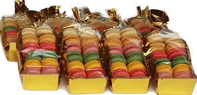 Sachet de 10 macarons sucrés