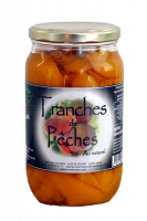Tranches de pêches au naturel 820g