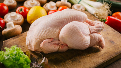Poulet plein air 1,8 kg à 2kg
