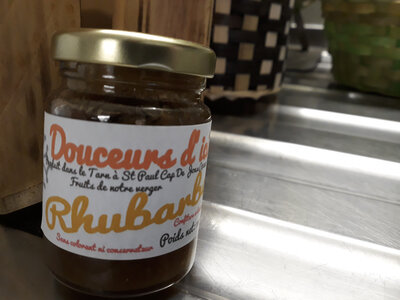Confiture de rhubarbe