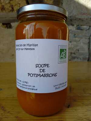 Soupe de potimarron