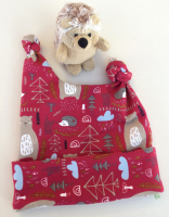 Bonnet herisson rose