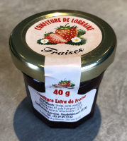 Mini confiture de fraises