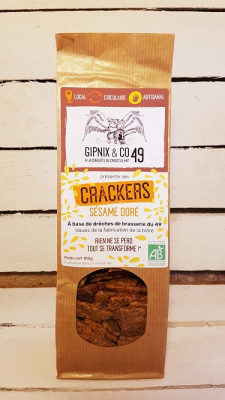 Crackers sésame doré