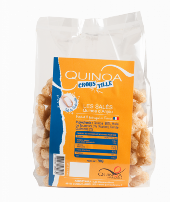 Quinoa croustille sel
