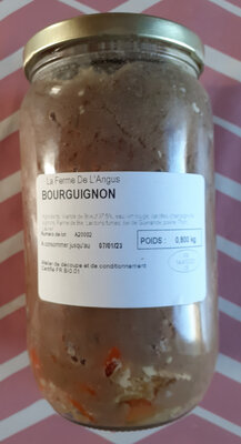 Bourguignon de boeuf angus