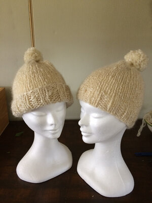 Bonnet 100% laine mohair