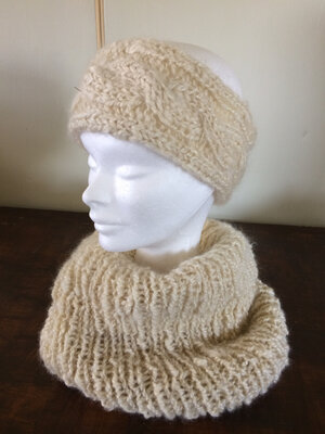 Tour de cou laine mohair