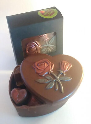 Bonbonnière chocolat 'lait'