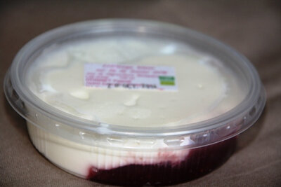 Fromage blanc  pomme cannelle
