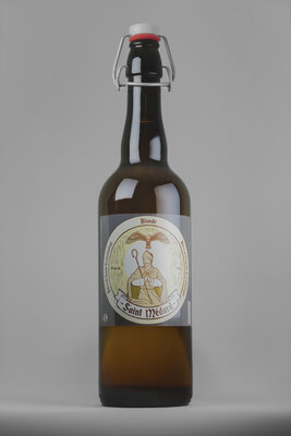 Bière blonde saint médard 75cl
