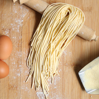 Spaghetti frais aux œufs