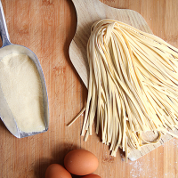 Fettuccine fraîches aux œufs