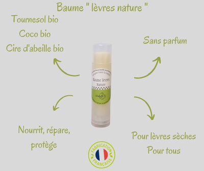 Baume lèvre nature