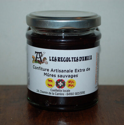 Confiture de mûres sauvages