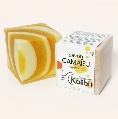 Savon camaieu - agrumes