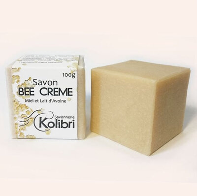 Savon bee creme - miel et avoine