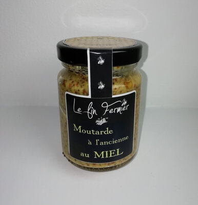 Moutarde à l'ancienne au miel