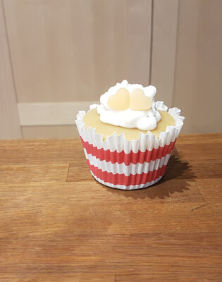 Bougie naturelle muffin