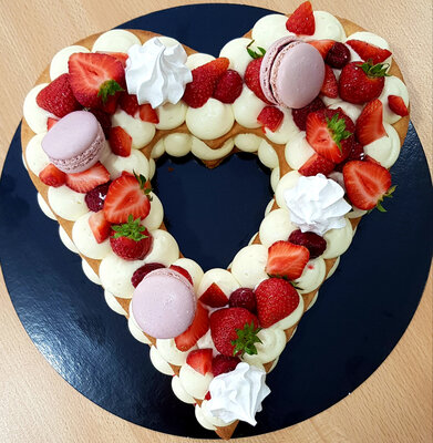 Tarte cœur 💗