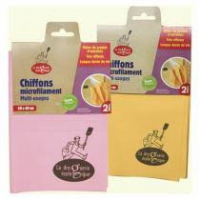 Chiffons microfilament multi-usages