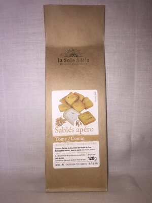 Sablé tome/cumin