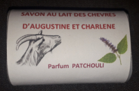 Savon lait chèvre patchouli