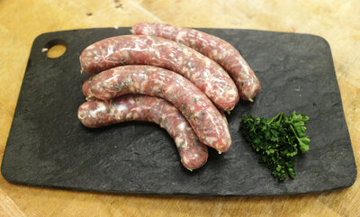Saucisse de sanglier aux herbes