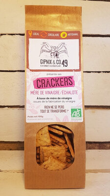 Crackers vinaigre échalote