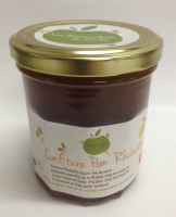 Confiture pomme-rhubarbe