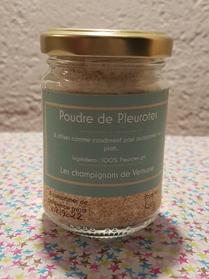 Poudre de pleurotes