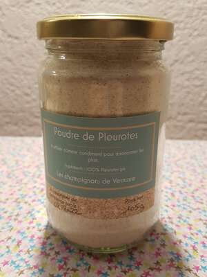 Poudre de pleurotes