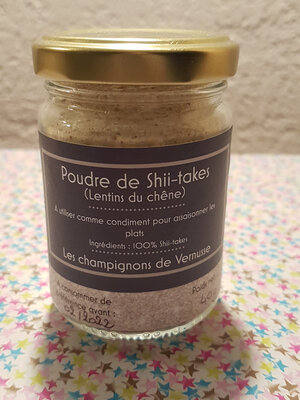 Poudre de shii-takes