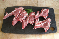 Côte découverte d'agneau