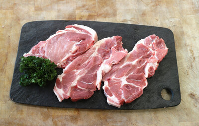 Côte échine de porc
