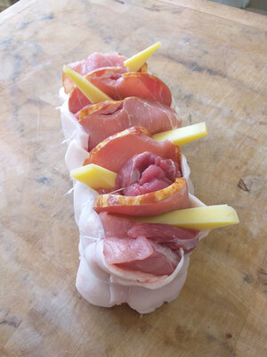 Rôti de porc façon orloff