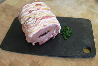 Rôti de porc aux fruits secs