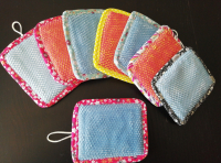 Lot de 4 éponges vaisselle lavable