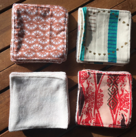 Lingettes lavables - bambou