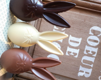 Paques lapin chocolat au lait